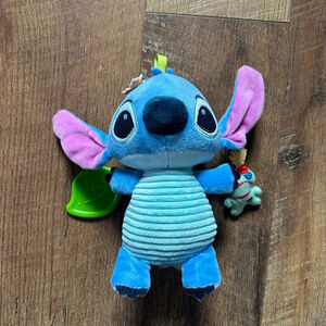 Baby Disney Stitch Stuffed Animal teether Blue Green